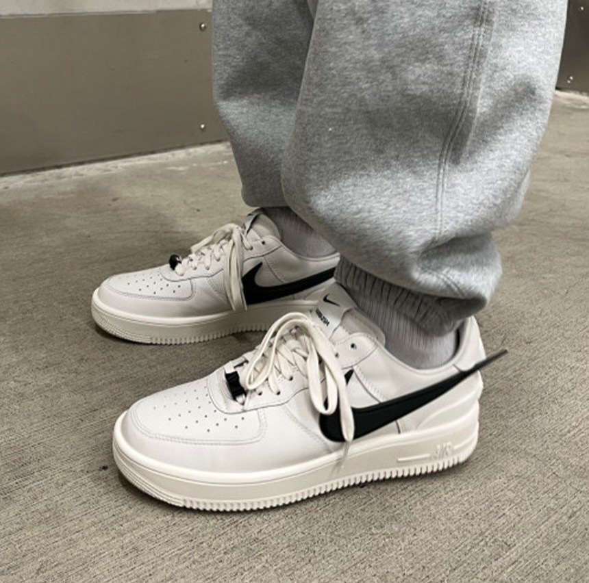 나** x 앰*쉬 Air Force 1 Low White.ㄷ