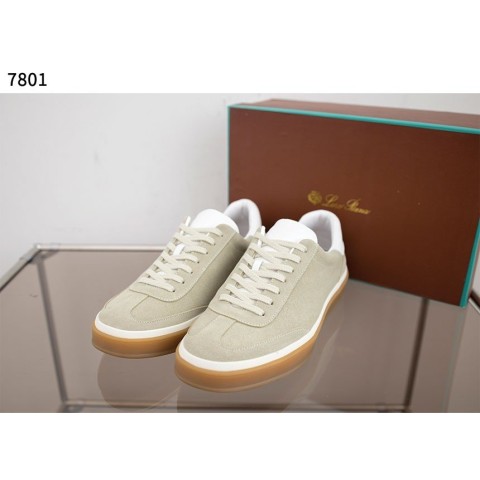 로*피아나 Tennis Walk 스웨이드 스니커즈