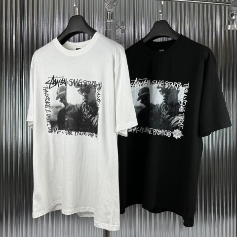 Stussy x Gang Starr 갱 스타 반팔.9