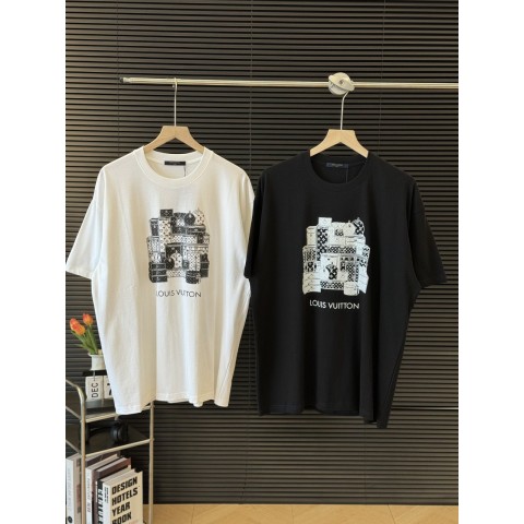 LV 캐리어로고 티셔츠.ㅂ