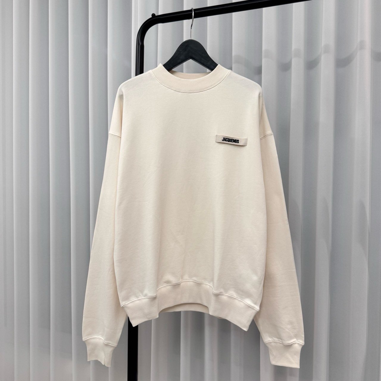 자크뮈스 그로그랭 스웻셔츠(아이보리)