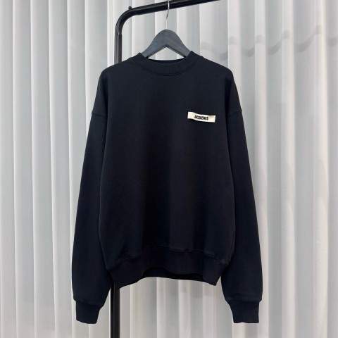 자크뮈스 그로그랭 스웻셔츠(블랙)