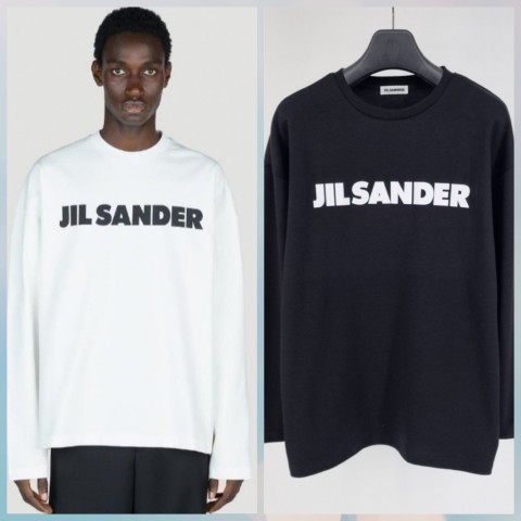 질*더 로고 긴팔티셔츠.m