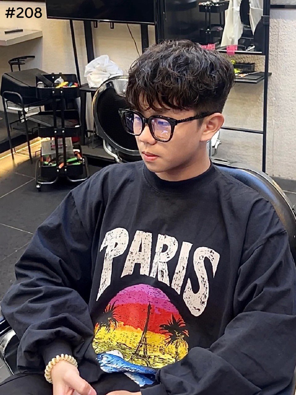 발*시아가 트로피칼  로고 프린팅 슬리브.유