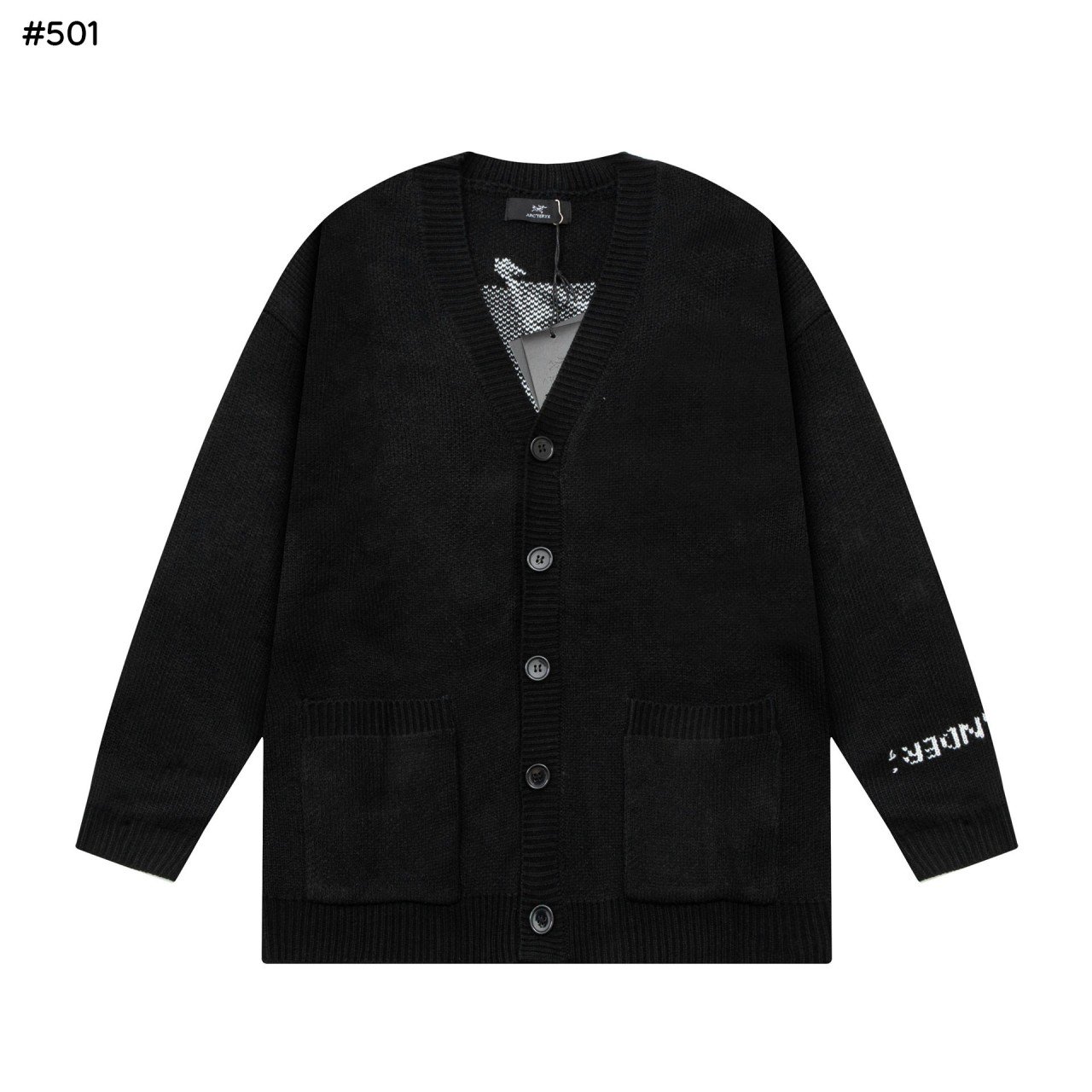 아*테릭스 미니멀 그래피티 스웨터.유