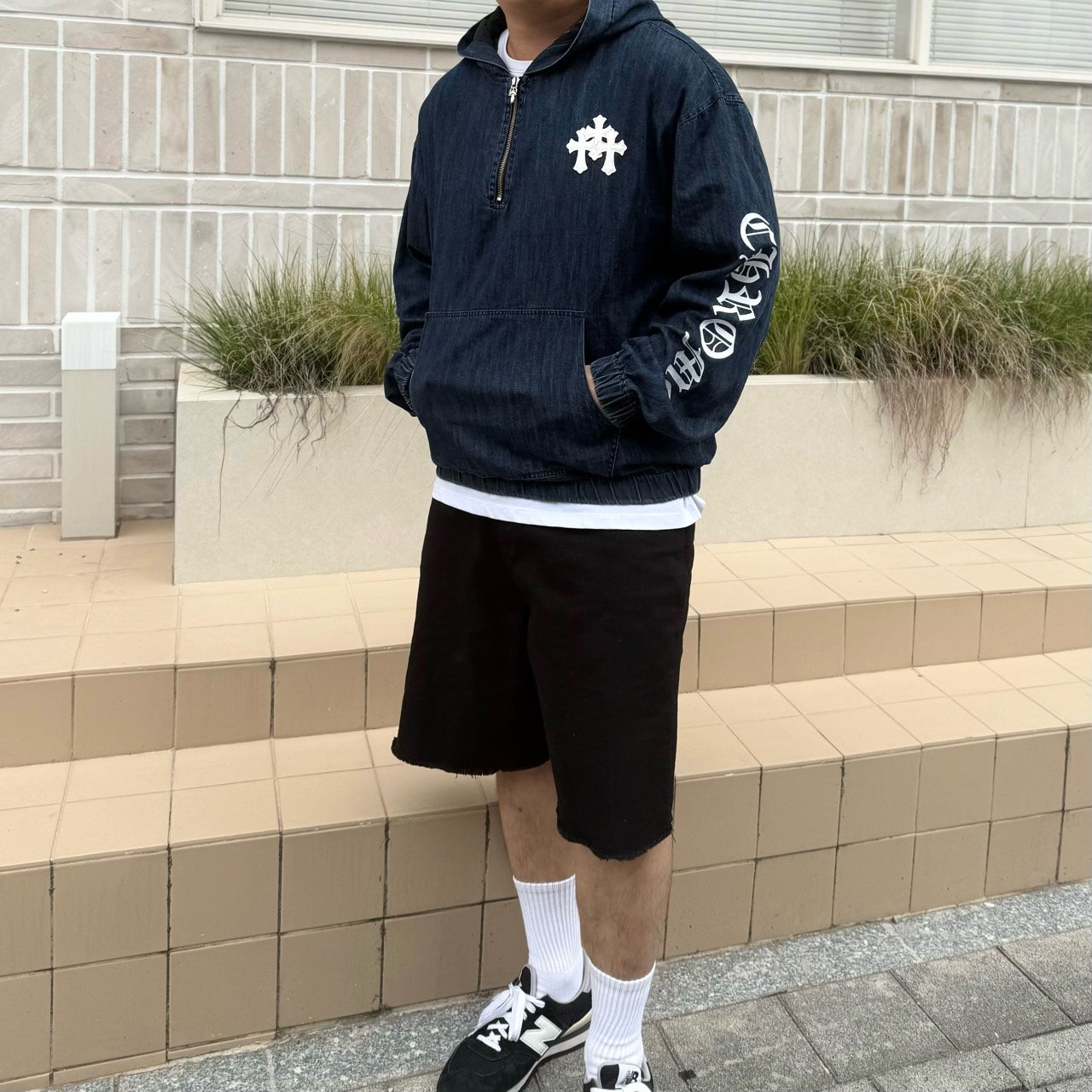 크* 데님 아노락.더