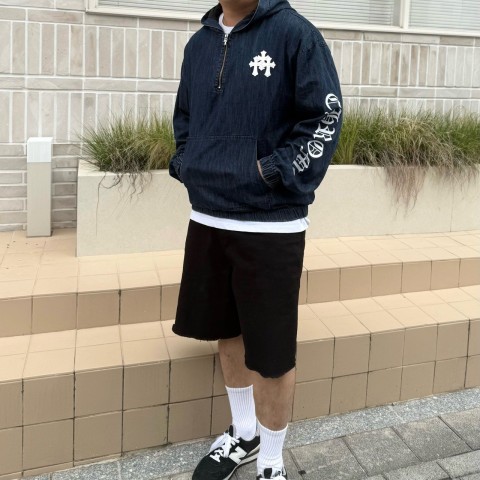 크* 데님 아노락.더