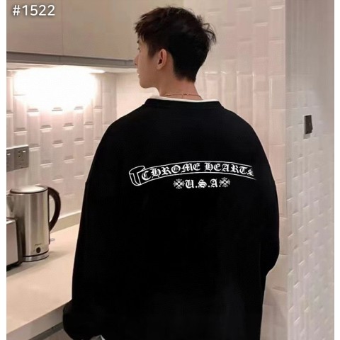 크*하츠 헐리우드 스크립트 레터링 맨투맨티셔츠.유