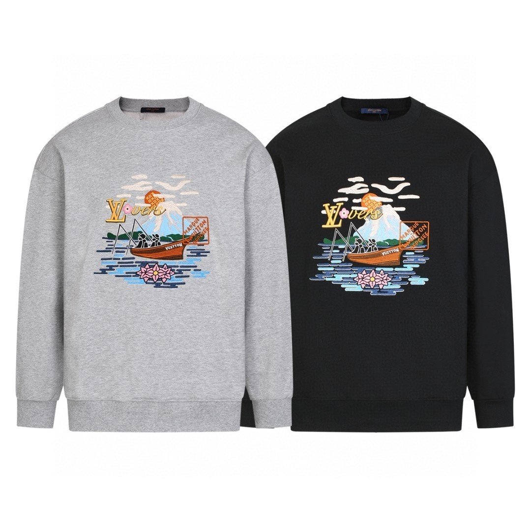 L*  엠브로이 자수 맨투맨.ㅂ