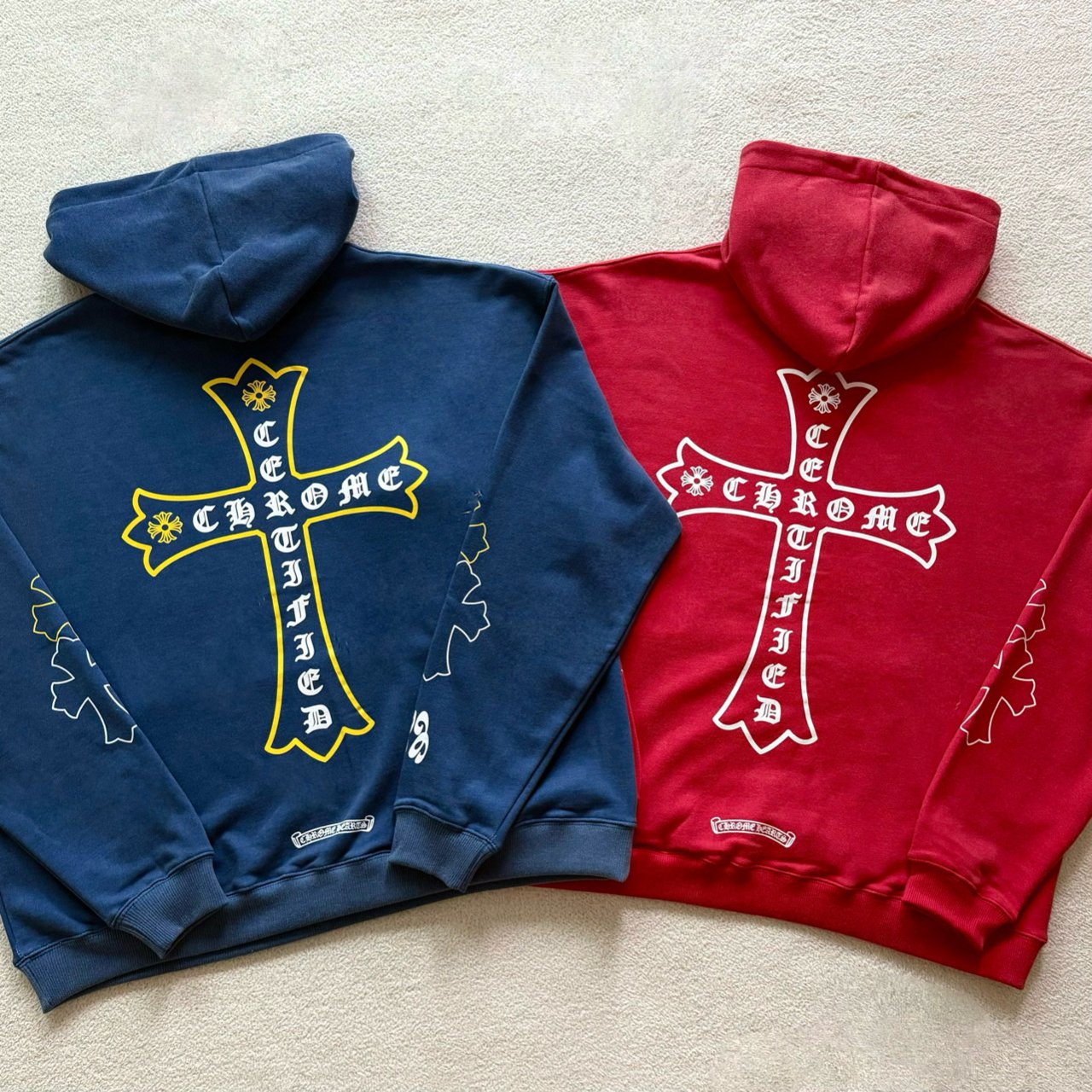 CH X 드레이크 서티파이드 크롬 핸드 다이드 후드.ㄷ