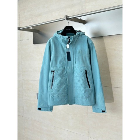 L* 테크니컬 벨벳레인 자켓.b