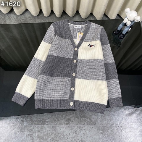 톰*** 도그패치 멀티 배색 가디건.유