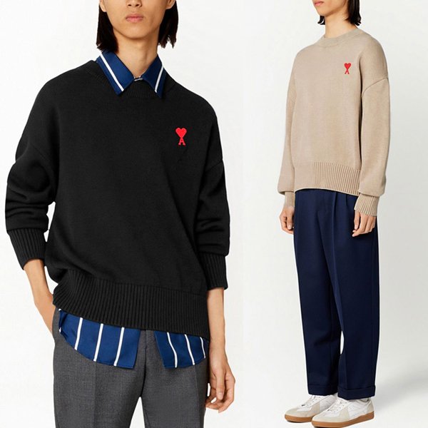 아* 스몰레드하트 라운드니트.듀  