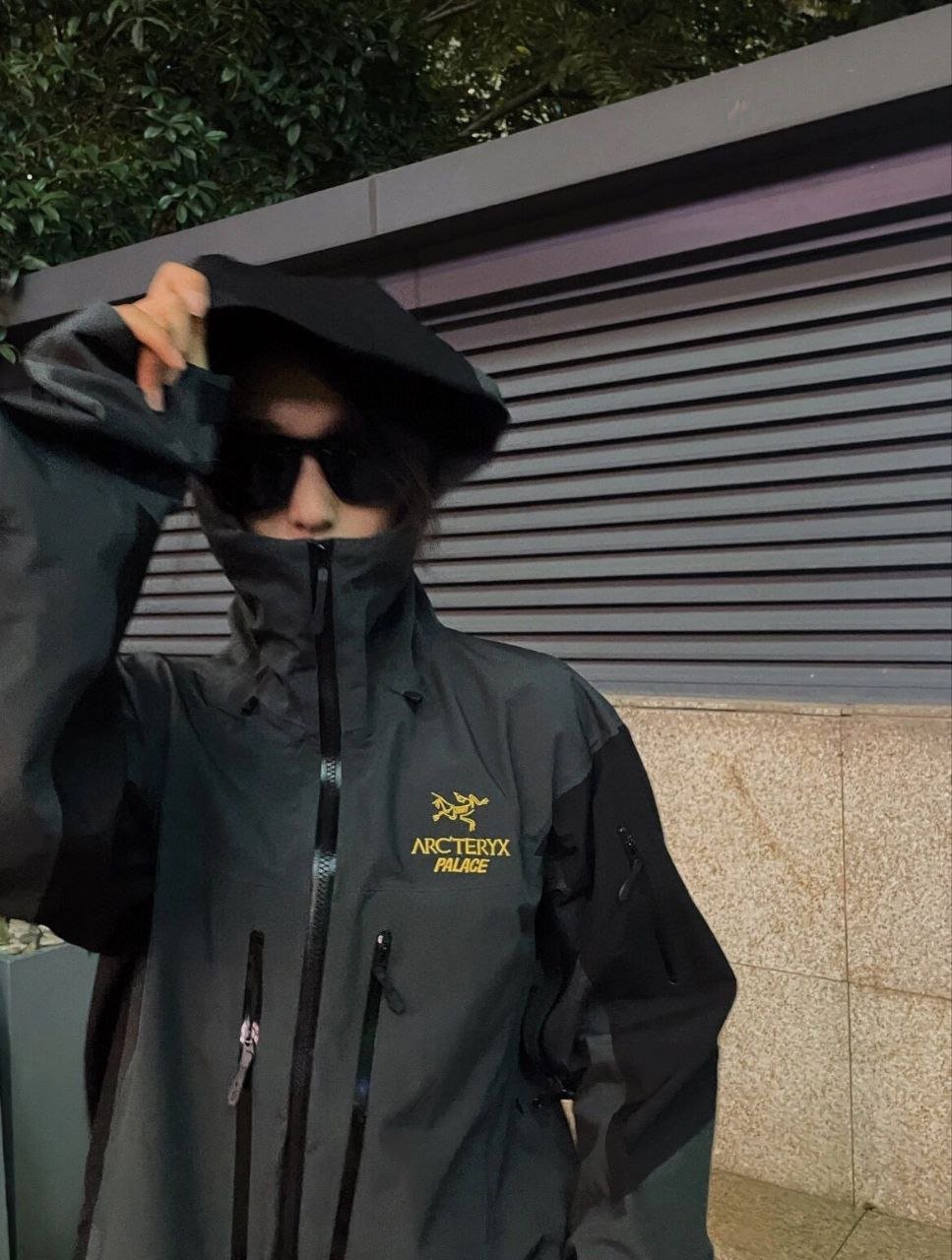 아*테릭* x 팔라* 콜라보 알파 고어텍스 자켓.i