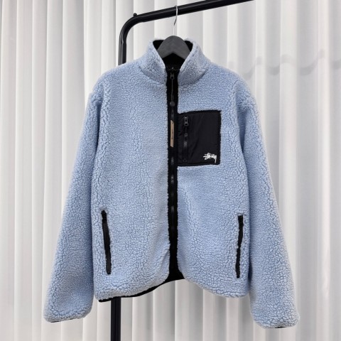 스*시 쉐르파 리버시블(양면) 자켓.