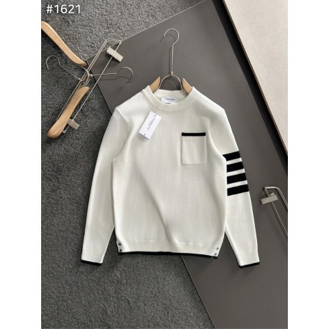 톰*** 밀라노 스티치 티핑 크루넥 니트(아이).유