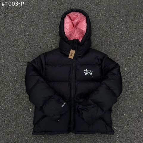 스*시 마이크로 립스탑 다운 파카 핑크.유