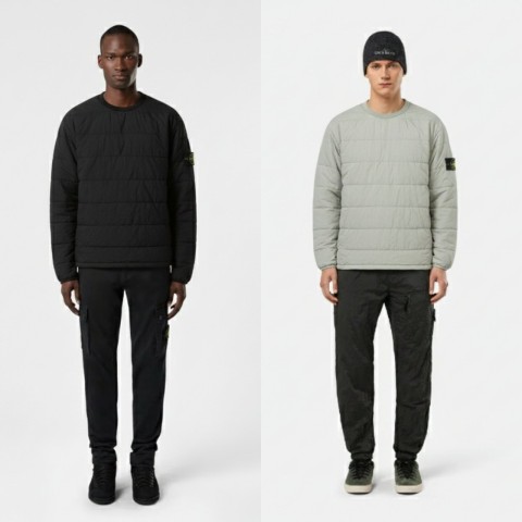 스* 나일론 패딩맨투맨.m