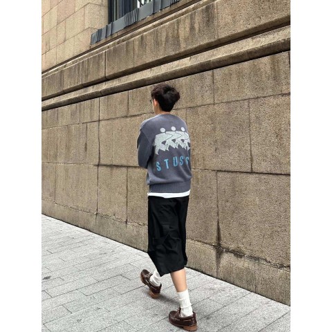 스** 서프맨 아이콘 니트.i