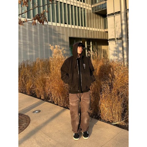 스** 인슐레이티드 워크 자켓(워싱블랙).i