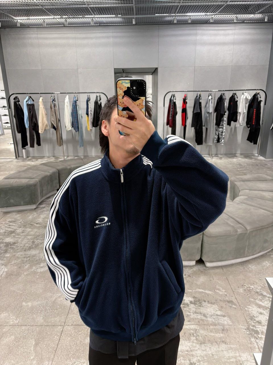 발**아* 26 루프 스포츠 아이콘 후리스 집업.i