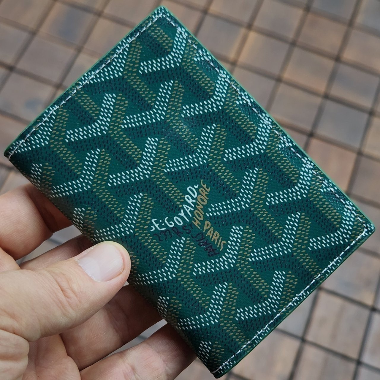 고** 생마르크 카드지갑(그린)