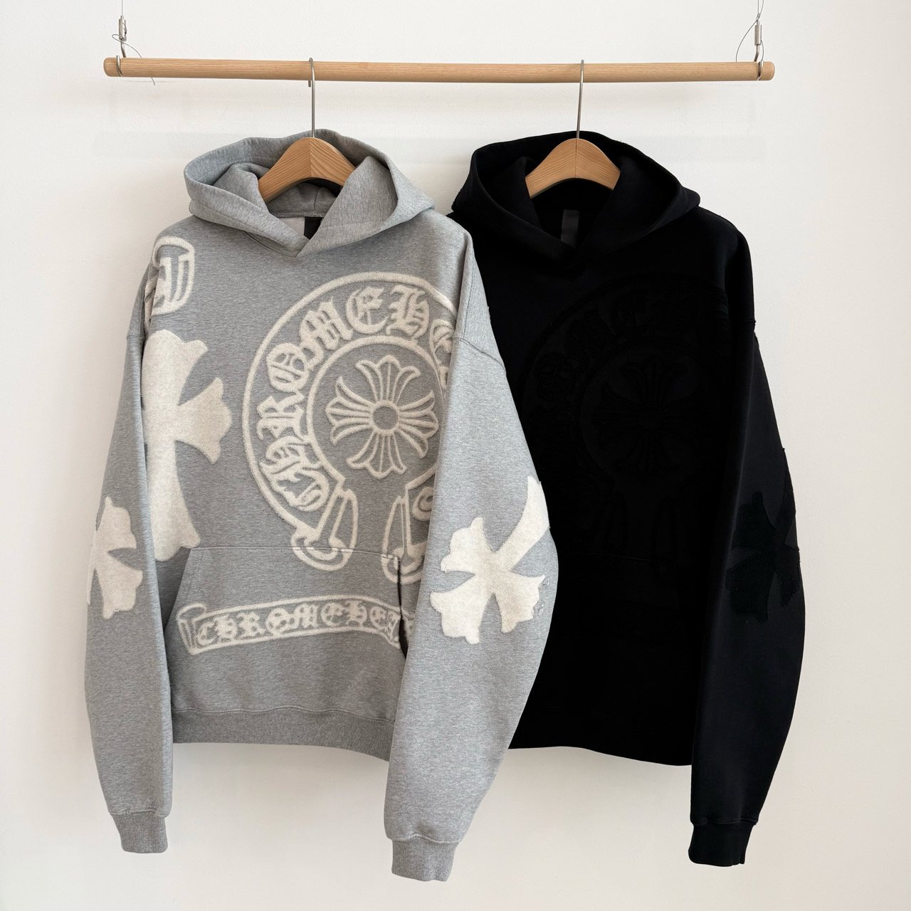 크**츠 엠*럼 로고 풀 오버 후드.더