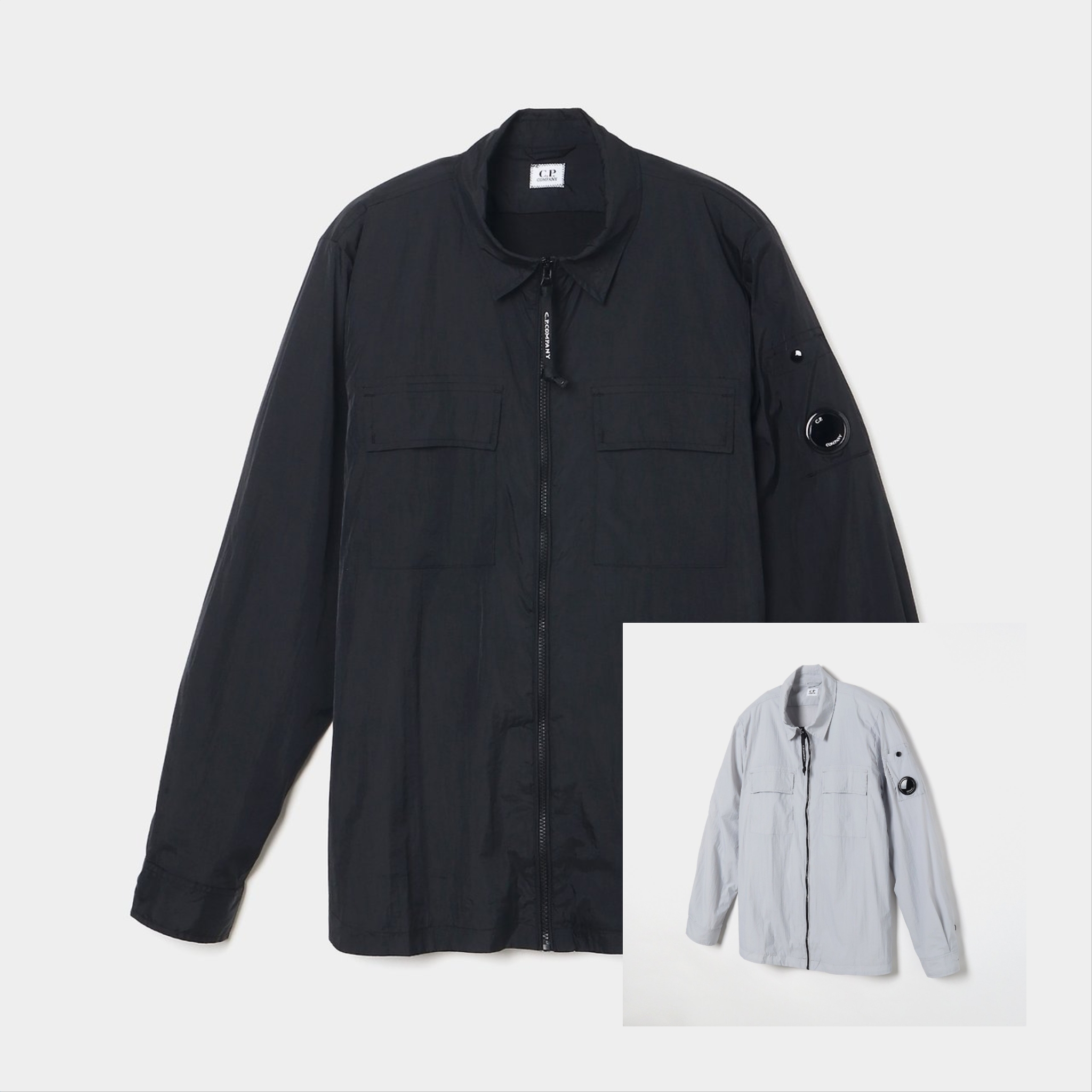 C* 렌즈와펜 집업셔츠자켓.레