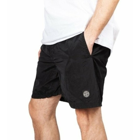 ST 사각패치 메탈 반바지 .ㄹ