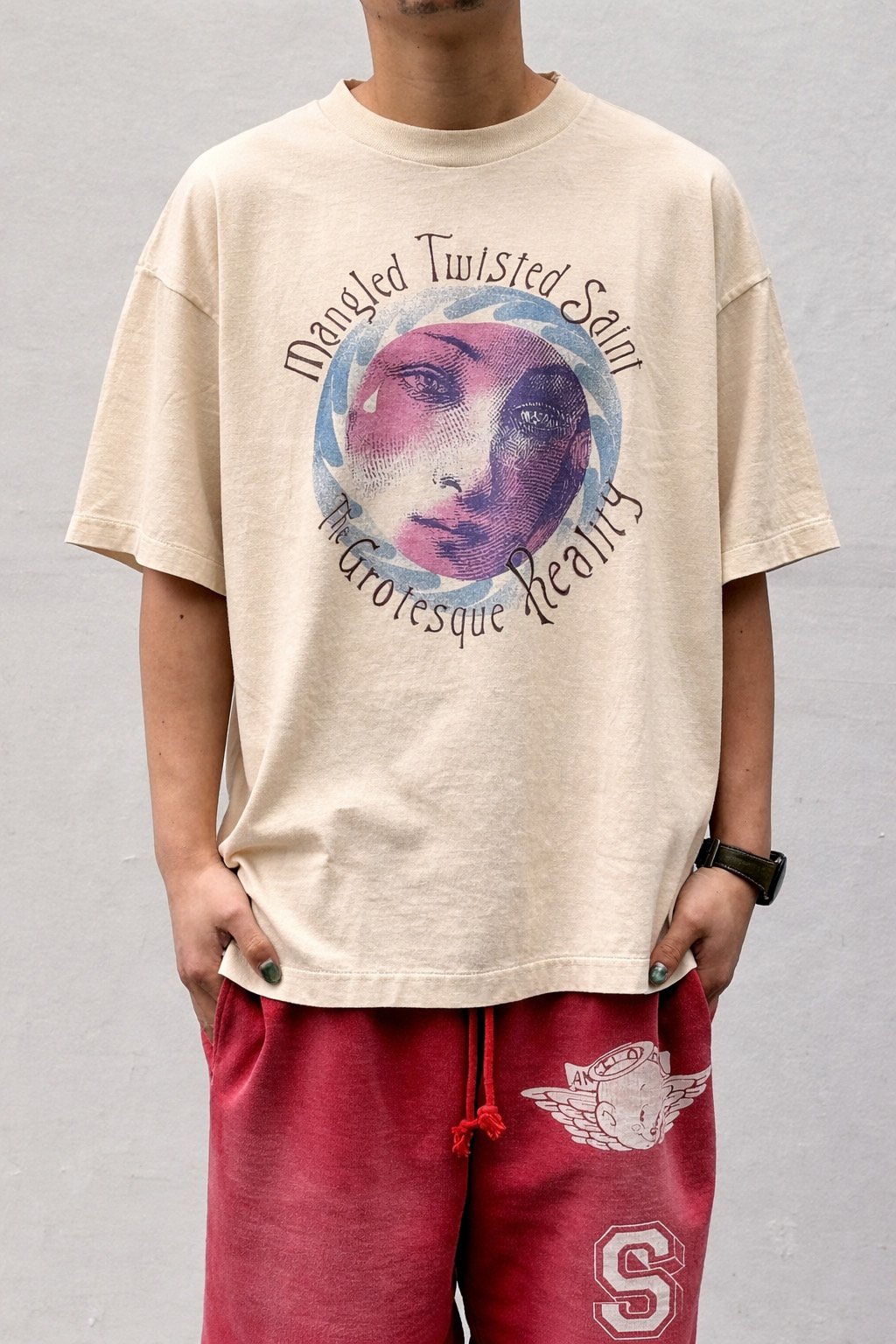 세** 마이클 x 션 우*스푼 티셔츠