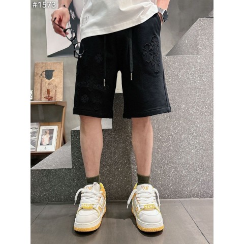 크**츠 홀스슈 크로스 패치 스웻 하프팬츠.유